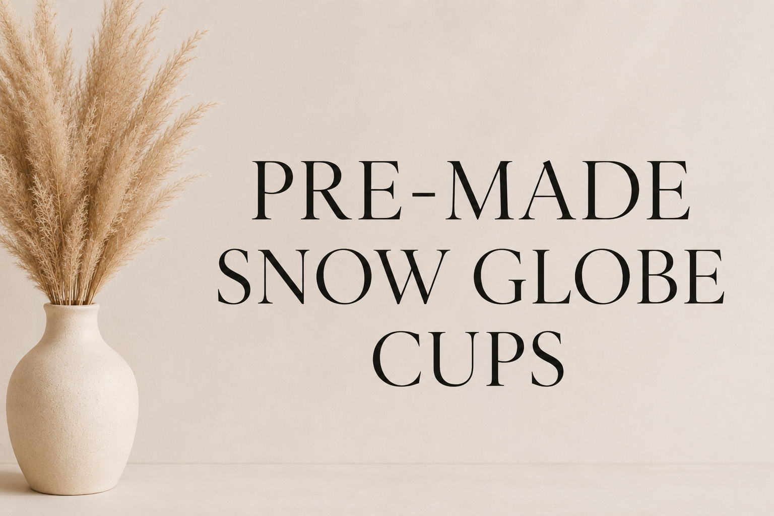 Pre-Made Tumblers