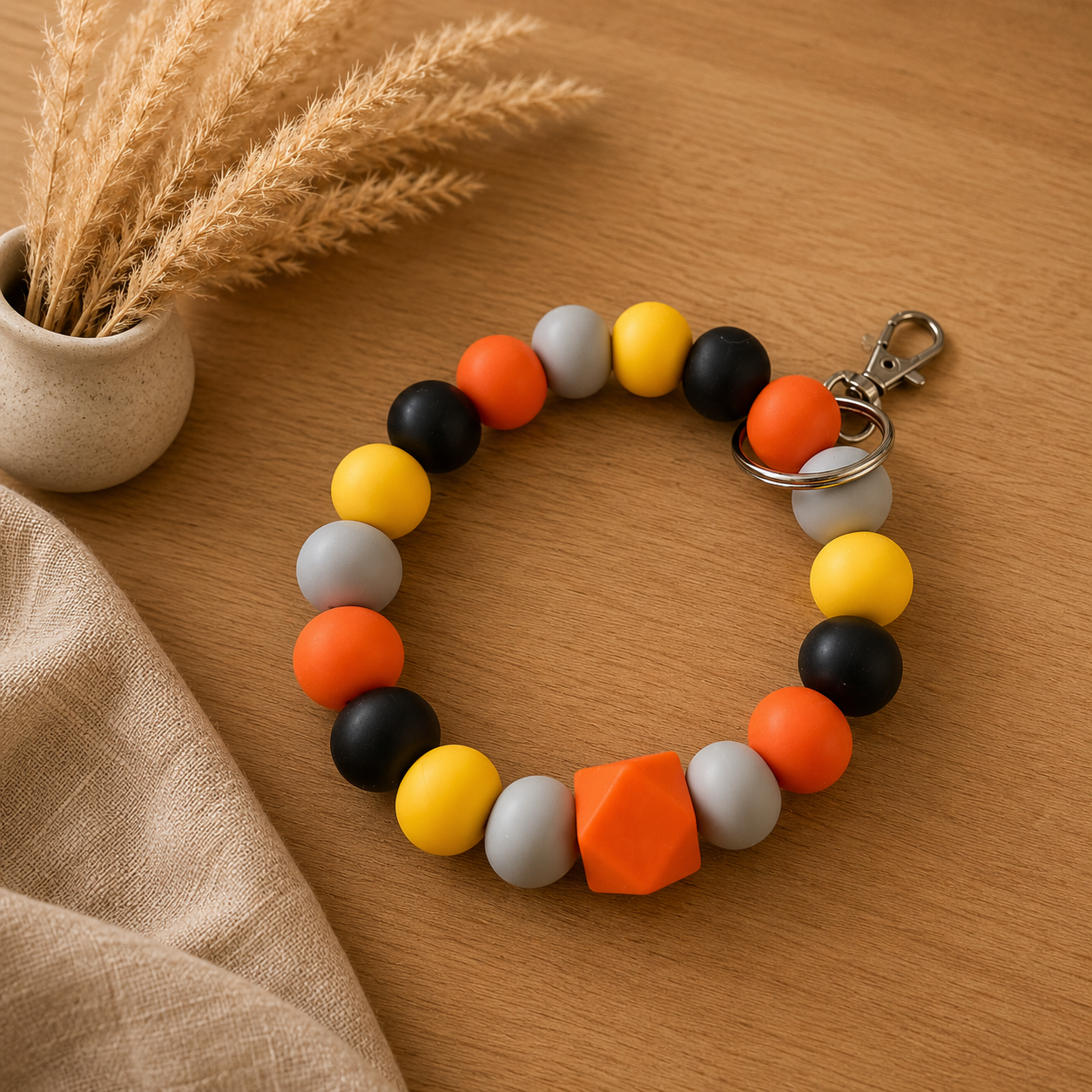 Multicolored Wristlet