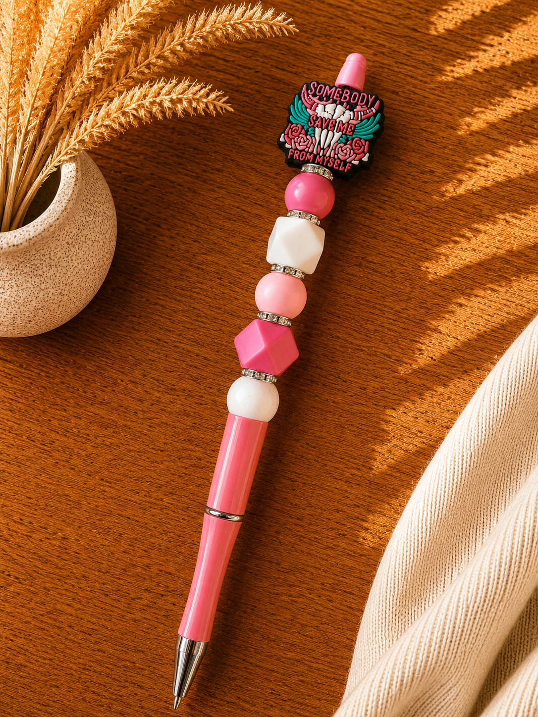 Pink Save Me Pen